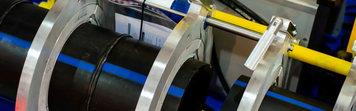 Polyethylene pipe electrofusion welding under assessment conditions